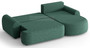 Bodmin Corner Sofa Bed with Storage CH12