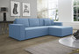 Tidafors Corner Sofa Bed with Storage S08