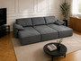 Ashanti 3-Way Electronic Corner Sofa Bed
