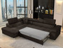 DreamScape Corner Sofa Bed with Storage M29