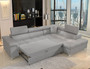 DreamScape Corner Sofa Bed with Storage M84