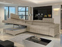 DreamScape Corner Sofa Bed with Storage A18