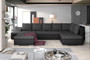 Manchester U Shaped Sofa Bed with Storage B02/S11