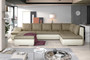 Manchester U Shaped Sofa Bed with Storage B03/S33