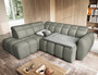 Kiki Electric Corner Sofa Bed with Storage X100