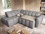 Kiki Electric Corner Sofa Bed with Storage PA04