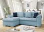 Dover Mini Corner Sofa bed with Storage K31