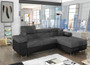 Edinburgh Mini Corner Sofa Bed with Storage S21/S11