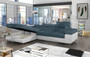 Edinburgh Mini Corner Sofa Bed with Storage O86/S17
