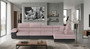 Glasgow Long Corner Sofa Bed with Storage Sr61/S11