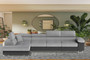 Glasgow Long Corner Sofa Bed with Storage M84/M97