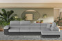 Glasgow Long Corner Sofa Bed with Storage M84/M97