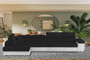 Glasgow Long Corner Sofa Bed with Storage S14/S17