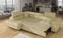 Glasgow Long Corner Sofa Bed with Storage M04