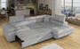 Glasgow Long Corner Sofa Bed with Storage S21
