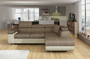 Glasgow Mini Corner Sofa Bed with Storage B03/S33