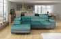 Glasgow Mini Corner Sofa Bed with Storage O83/S29