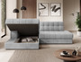 Julian Corner Sofa Bed with Storage M84