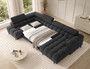 Momentum U Shaped Sofa bed with Storage RY05