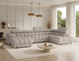 Momentum U Shaped Sofa bed with Storage RY18
