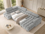 Momentum U Shaped Sofa bed with Storage RY03