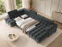 Momentum U Shaped Sofa bed with Storage SL06