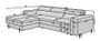 Momentum Corner Sofa Bed with Storage RY01