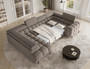 Ethan U Shaped Sofa bed with Storage RY20