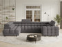 Ethan U Shaped Sofa bed with Storage AR04