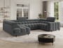 Ethan U Shaped Sofa bed with Storage SL06