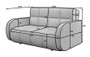 Dursley 3 Seater Sofa Bed with Storage RY18