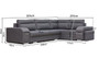 Aldershot Corner Sofa Bed with Storage & Pouf MA28
