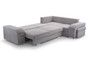 Aldershot Corner Sofa Bed with Storage & Pouf MA28
