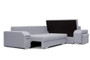 Aldershot Corner Sofa Bed with Storage & Pouf MA83