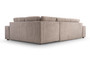 Aldershot Corner Sofa Bed with Storage & Pouf LN17