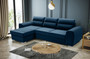 Devon Corner Sofa Bed with Storage VL/DB