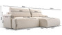 Malton Corner Sofa Bed with Storage AG62 Malton Corner Sofa Bed with Storage AG62
