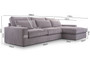 Cleethorpes Cozy Corner Sofa LN100