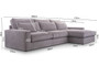 Cleethorpes Cozy Corner Sofa LN03