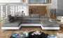 Bristol U shaped sofa bed with storage S05/S17