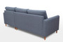 Addison Corner Sofa & Pouf  with Storage MA61