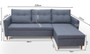 Addison Corner Sofa & Pouf  with Storage MA61