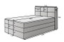 Singles Spring Box Bed with Storage RY20