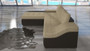 Birmingham corner sofa bed with storage S21/S11S