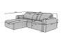 Titi Electronic Corner Sofa Bed RY01