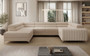 Leicester U Shaped Sofa bed with Storage JL18