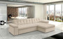 Ex Display Dover  Corner Sofa Bed with Storage T02 (280x160cm Only)