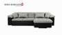 Ex Display Dover Corner Sofa bed with Storage II