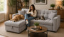 Wilmslow Corner Sofa Bed With Storage M84
