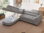 Vange Corner Sofa Bed with Storage N03